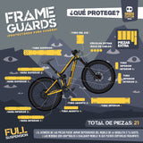 Protector De Cuadro Bicicleta Universal De Alto Impacto D9