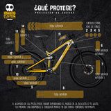 Protector De Cuadro Bicicleta Universal De Alto Impacto D12