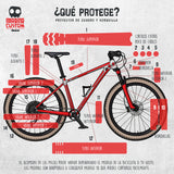 Protector De Cuadro Bicicleta Grueso Universal D1 Full