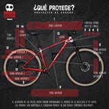 Protector De Cuadro Bicicleta Universal De Alto Impacto D6